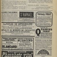 1139 - Page 1187 - Chronique et nouvelles scientifiques. Chemin de fer d'Orléans / Avis