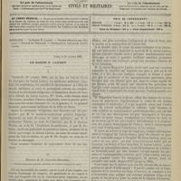 1149 - Page 1197 - Sommaire / Le Baron H. Larrey. [Nécrologie]