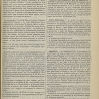 1157 - Page 1205 - Société médicale des hôpitaux / Société de chirurgie. Séance du 16 octobre 1895. Communications. Examens bactériologiques du pus des appendicites. M. Monod / Gastro-entérostomie. M. Quénu / Appendicite. M. Kirmisson