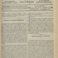 1161 - Page 1209 - Sommaire / Séance de l'Académie de médecine / Congrès français de chirurgie. I