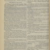 1174 - Page 1222 - Congrès français de chirurgie. Séance du mardi 22 octobre 1895 (suite et fin). Communications diverses. M. le Docteur... : Traitement de la luxation congénitale de la hanche / Traitement des luxations pathologiques de la hanche / Séance du mercredi 23 octobre. Tube digestif et ses annexes. M. Duplay, en son nom et au nom de M. Cazin : Nouveau procédé de suture intestinale, à l'aide d'un bouton perfectionné / M. Le Dentu : Traitement des anus contre nature et des fistules stercorales