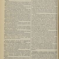 1176 - Page 1224 - Congrès français de chirurgie. Séance du mercredi 23 octobre. Tube digestif et ses annexes. Docteur Doyen... : Interventions chirurgicales dans le traitement des affections de l'estomac / M. Roux... : Remarques sur 95 nouvelles opérations d'appendicite « à froid » / Pérityphlite à marche anormale : laparotomie ; fistule consécutive due à la persistance d'un corps étranger : M. Buscarlet...