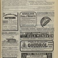 1183 - Page 1231 - Chronique et nouvelles scientifiques. École de médecine de Tours / Chemin de fer de Paris à Lyon et à la Méditerranée