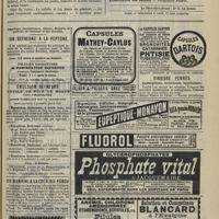 1207 - Page 1255 - Chronique et nouvelles scientifiques. École de médecine de Tours