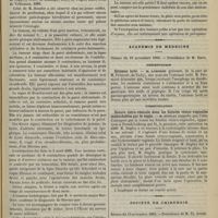 1271 - Page 1319 - Fibrome pur de la paroi abdominale chez l'homme. Par le Docteur Hassler... / Académie de médecine. Séance du 19 novembre 1895. Présentation. Estomac isolé. M. Laborde / Communication. Suture intra-vésicale dans les fistules vésico-vaginales inabordables par le vagin. M. Duplay / Société de chirurgie. Séance du 13 novembre 1895. Communications. Anévrysme de la crurale ; ablation du sac. M. Heurteaux