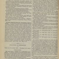 1300 - Page 1348 - Revue de la presse. Modification du procédé d'amputation ostéoplastique intercondylienne du fémur. (Wratsch, 1895, n° 24) / Un moyen simple de guérison de l'incontinence nocturne d'urine. (Munch. Med. Woch., 1895, n° 24) / Académie de médecine. Séance du 26 novembre 1895. Communication. Note pour servir à l'histoire de la puériculture intra-utérine. M. Pinard