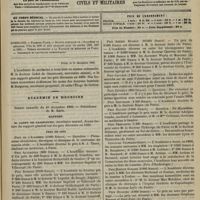 1353 - Page 1401 - Sommaire / Paris, le 11 décembre 1895 / Académie de médecine. Séance annuelle du 10 décembre 1895. Rapport / Prix de 1895