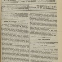 1381 - Page 1429 - Sommaire / Séance de l'Académie de médecine / Hôtel-Dieu de Sens. Intoxication iodoformique grave avec symptômes insolites après une hystérectomie abdominale totale. Par M. Mouchet...