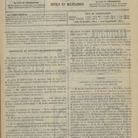 1389 - Page 1437 - Sommaire / Chronique et nouvelles scientifiques. Faculté de médecine de Montpellier / École de médecine de Besançon / Congrès de Carthage (à Tunis) / Chemin de fer de Paris à Lyon et à la Méditerranée / Thèses soutenues à la Faculté de médecine de Paris pendant l'année scolaire 1894-1895