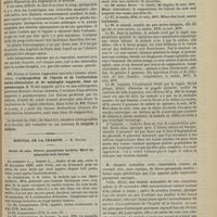 0093 - Page 111 - Paris, le 27 janvier 1896 / Hôpital de la Charité. M. Després. Abcès du sein. Fièvre puerpérale tardive. Mort en quarante-huit heures