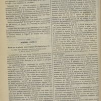 0124 - Page 148 - Intérêts professionnels. Médecin ; honoraires ; visites ; preuve ; prescription ; tribunal compétent / Hôpital Andral. Étude sur la pituite hémorragique des hystériques. Par MM. Albert Mathieu... et Milian...