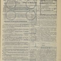 0023 - Page 17 - Sommaire / Chronique et nouvelles scientifiques. Concours de l'internat / Société de chirurgie / Chemins de fer de Paris à Lyon et à la Méditerranée / Excursion en Italie, en Sicile et sur le littoral de la Méditerranée / Itinéraire / Thèses soutenues à la Faculté de médecine de Paris pendant l'année scolaire 1897-1898