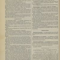0090 - Page 84 - Société de chirurgie. Séance du 13 janvier 1897. Rapport. Tumeur du cerveau. M. Broca, sur une observation de M. Barrette... / Communication. La tuberculose rénale. M. Tuffier / Rétrécissement traumatique tardif de l'urèthre. M. Bazy / Présentations. Résection du poumon. M. Bazy / Hypertrophie de la mamelle. M. Michaux / Ulcération syphilitique. M. Picqué / Séance du 20 janvier 1897. Suite de la discussion sur le cancer du foie. M. Tuffier