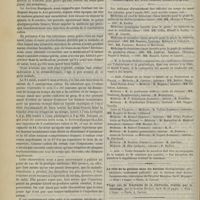 0116 - Page 110 - Diphtérie généralisée grave chez un enfant de six semaines ; injection de sérum ; guérison ; par le Docteur Fournier... / Chronique et nouvelles scientifiques. Asile d'aliénés de la Seine / Asile de Villejuif / Asile de Ville-Évrard / Asile de Vaucluse / Avis