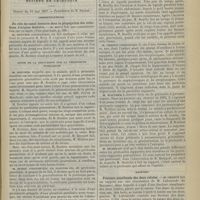 0591 - Page 597 - Du rôle du canal dentaire dans la propagation des infections d'origine dentaire. Par le Docteur Moty... / Société de chirurgie. Séance du 19 mai 1897. Communications. Du rôle du canal dentaire dans la propagation des infections d'origine dentaire. M. Moty / Suite de la discussion sur la péritonite purulente. M. Routier / Rapport. Fracture simultanée des deux rotules. M. Chaput, sur une observation de M. Lafourcade...