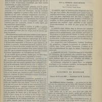 0893 - Page 901 - Nécessité de la fixation apophysaier directe pour la guérison durable des déviations vertébrales réduites. Par A. Chipault... / Sur la néphrite aiguë bénigne chez les enfants ; par le Docteur Louis Dupeu / Académie de médecine. Séance du 10 août 1897. Rapport. Les différents verres à lunettes. M. Javal