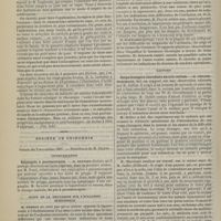 1204 - Page 1240 - Médecine pratique. Traitement des douleurs rhumatismales par les badigeonnages de salicylate de méthyle. Par M. le Docteur L.-E. Duplessis / Société de chirurgie. Séance du 2 novembre 1897. Communication. Salpingite à pneumocoques. M. Reynier / Suite de la discussion sur l'occlusion intestinale. M. Peyrot / Rapport. Corps étrangers introduits dans le rectum. M. Gérard-Marchant, sur une observation par M. Delbet