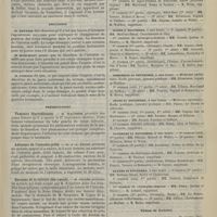 1205 - Page 1241 - Société de chirurgie. Séance du 2 novembre 1897. Rapport. Corps étrangers introduits dans le rectum. M. Gérard-Marchant, sur une observation par M. Delbet / Discussion / Présentations. Tumeurs thyroïdiennes. M. Walther / Adénome de l'intestin grêle. M. J.-L. Faure / Sarcome de la valvule iléo-caecale. M. Lejars / Faculté de médecine de Paris (actes du 8 au 13 novembre 1897). Examens de doctorat / Thèses de doctorat