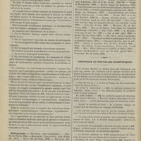 0036 - Page 26 - Revue générale. De l'insuffisance hépatique. Par le Docteur G. Carrière... / Chronique et nouvelles scientifiques. Faculté de médecine de Paris