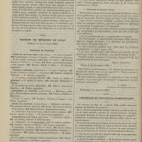 0044 - Page 34 - Variétés. Extrait du journal de Jean de Roye (1460-1483). Par Bernard de Mandrot / Faculté de médecine de Paris. (Actes du 16 au 21 janvier 1899). Examens de doctorat / Correspondance. [Capmartin ; Dr Picot] / Chronique et nouvelles scientifiques