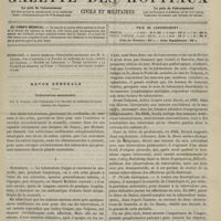 0055 - Page 45 - Sommaire / Revue générale. Tuberculose mammaire. Par A. Carrel... I. Historique