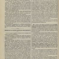 0096 - Page 86 - Paris, le 23 janvier 1899 / Séance de la Société médicale des hôpitaux. M. Danlos : Vingt et un chancres indurés et un chancre induré / M. Barbier : Tuberculose buccale avec perforation du voile du palais / MM. L. Rénon et R. Follet : Xanthélasma survenu après la disparition de la glycosurie chez un diabétique