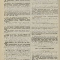 0100 - Page 90 - Chronique et nouvelles scientifiques. Hopitaux de Paris / Corps de santé de la marine / Corps de santé des colonies / Faculté de médecine de Lyon / Exposition universelle de 1900 / Conférence d'externat / Chemins de fer de Paris à Lyon et à la Méditerranée / Bulletin bibliographique