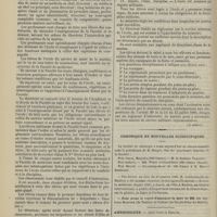 0108 - Page 98 - Corps de santé de la marine. 1° Instructions pour l'admission dans les trois écoles annexes de médecine navale en 1899. - 2° Renseignements sur le fonctionnement de l'École du service de santé de la marine à Bordeaux. (A suivre) / Chronique et nouvelles scientifiques