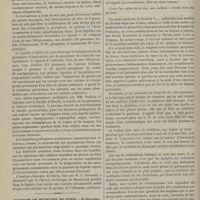 0124 - Page 114 - Séance de la Société médicale des hôpitaux. M. Chauffard : Mort subite au cours d'une crise de colique hépatique / M. Duflocq, en son nom et en celui de M. Lejonne : Culture des micro-organismes inférieurs dans l'eau de mer diversement modifiée / Faculté de médecine de Paris. M. Brouardel. Le charlatanisme médical. (Leçons recueillies par M. le Docteur P. Reille)