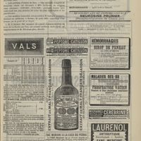 0149 - Page 139 - Chronique et nouvelles scientifiques. Faculté de médecine de Lyon / Faculté de médecine de Nancy / École de médecine de Tours / Asile publique d'aliénés du Gers