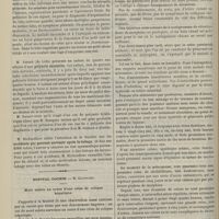 0152 - Page 142 - Séance de la Société médicale des hôpitaux. M. Galliard, à propos de la récente communication de M. Tuffier : Chirurgie pulmonaire / M. Ausset... : Polyure excessive / M. Richardière : Accidents qui peuvent survenir après le tubage / Hôpital Cochin. M. Chauffard. Mort subite au cours d'une crise de colique hépatique