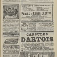 0157 - Page 147 - Chronique et nouvelles scientifiques. Hôpital Tenon / Chemins de fer de Paris à Lyon et à la Méditerranée
