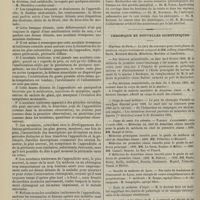 0164 - Page 154 - Académie de médecine. Séance du 7 février 1899. Suite de la discussion sur l'appendicite. M. Reclus, communications de M. Dieulafoy / Communication. L'alcoolisme en Normandie. M. Brunon... / Thèses soutenues à la Faculté de médecine de Paris pendant l'année scolaire 1898-1899 / Chronique et nouvelles scientifiques. Hopitaux de Paris / Corps de santé militaire / Corps de santé des colonies / Faculté de médecine de Lyon / École de médecine d'Alger