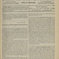 0315 - Page 305 - Sommaire / Séance de la Société médicale des hôpitaux. M. Sevestre : Spasmes du larynx / M. Parmentier, au nom de M. Lenoble... : Maladie de Werlhoff chronique / M. Louis Rénon : Sur un type clinique de congestion pulmonaire et pleuro-pulmonaire sans expectoration