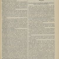 0319 - Page 309 - Intoxication par le sulfate de cuivre ; par le Docteur Bonnet... / Hygiène. Procédé pratique de stérilisation applicable aux instruments en usage chez les coiffeurs