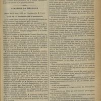 0327 - Page 317 - Traitement de l'ectopie testiculaire ; par M. le Docteur A. Broca... (Communication à la Société de pédiatrie) / Académie de médecine. Séance du 21 mars 1899. Suite de la discussion sur l'appendicite. M. Le Dentu / Communication. Ostéomalacie masculine avec déformations extrêmes du squelette. M. Paul Berger
