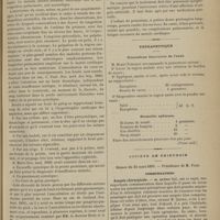 0337 - Page 327 - Revue générale. Anévrysme pariétal du coeur. Par C. Bacaloglu... / Thérapeutique. Ulcérations fissuraires de l'anus / Stomatite aphteuse. (Presse méd.) / Société de chirurgie. Séance du 22 mars 1899. Communications. Asepsie chirurgicale. M. Quénu