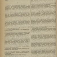 0362 - Page 352 - Revue générale. Ligature de l'artère hypogastrique ; de son application thérapeutique, en particulier dans les anévrysmes fessiers. Par le Docteur R. Baudet... et L. Kendirdjy... II. Cancer de l'utérus / III. Extirpation abdomino-périnéale du rectum