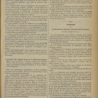 0387 - Page 377 - Revue bibliographique. Les rayons de Roentgen et le diagnostic de la tuberculose, par le Docteur Béclére... / Le pronostic des tumeurs basé sur la recherche du glycogène, par le Docteur A. Brault... N° 15 de l'oeuvre médico-chirurgical / Variétés. Le Sanatorium militaire allemand de Lettenbach. Par M. le Docteur E. Laval