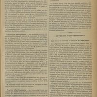 0415 - Page 405 - Société de chirurgie. Séance du 12 avril 1899. Présentation de malades. Cholécystite calculeuse. M. Routier / Trépanation pour épilepsie. M. Tuffier / Ptose du côlon transverse. M. Tuffier / Revue bibliographique. L'hygiène des diabétiques, par A. Proust... et A. Mathieu... / Intérêts professionnels. Les droits du médecin et ceux de la sage-femme