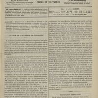 0427 - Page 417 - Sommaire / Séance de l'Académie de médecine / Trépanation et épilepsie ; par M. Gilbert Ballet...