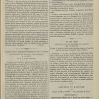 0429 - Page 419 - Sur quelques variétés d'hémorragies méningées ; par M. le Docteur Boinet... (A suivre) / Guérison de la luxation congénitale de la hanche par la réduction non sanglante ; nouvelle méthode de traitement ; par M. le Docteur Ducroquet / Du pied forcé. Lésions de l'avant-pied provoquées par la marche chez les fantassins ; par MM. A. Boisson... et E. Chapotot... (Arch. de méd. et de pharm. milit.) / Académie de médecine. Séance du 18 avril 1899. Communications. Hypertrophie diffuse des os de la face et du crâne. M. Le Dentu