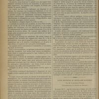 0448 - Page 440 - Hôpital Necker. M. Rendu. Note sur un cas de méningite cérébro-spinale à streptocoques. (Communication à la Société médicale des hôpitaux) / Kyste dentifère du maxillaire supérieur ; par M. le Professeur Berger. (Communication à la Société de chirurgie)