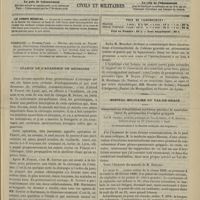 0453 - Page 445 - Sommaire / Séance de l'Académie de médecine / Hôpital militaire du Val-de-Grâce. Observations d'érythèmes survenus pendant la convalescence de pneumonies d'origine grippale. Par M. Antony... et M. Biscons... (Communication à la Société médicale des hôpitaux)