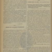 0480 - Page 474 - Le Sourd / Séance de l'Académie de médecine / Hôtel-Dieu de Lyon. M. le Professeur Poncet. Anévrysme artério-veineux (artère et veine fémorale) de la racine de la cuisse droite, datant de treize ans. - Absence de troubles fonctionnels. - Tolérance à peu près parfaite de la lésion. Par M. Alexis Carrel...