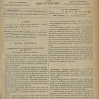 0487 - Page 481 - Avis / Sommaire / Revue générale. L'asthme des foins et les rhinites spasmodiques vaso-motrices. Par le Docteur J. Molinié... I. Historique