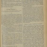 0503 - Page 497 - Contribution au traitement de la blennorragie ; par le Docteur Séjournet... / Septicémie diphtérique ; par le Docteur H. Braun... et Georges Thiry...