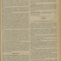0539 - Page 533 - Société de chirurgie. Séance du 17 mai 1899. Communications. Traitement des hémorroïdes. M. Monod / Présentations. Suture du tendon du quadriceps. M. Poirier / Rhinoplastie. M. Pozzi / Corsets en celluloïd. M. Jalaguier, de la part de M. Calot... / Variétés. Un code déontologique médical bavarois