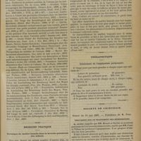 0557 - Page 551 - Revue générale. Des lavements alimentaires. Par Jean Ch. Roux... / Médecine pratique. Technique du maillot humide dans la broncho-pneumonie des enfants / Thérapeutique. Traitement de l'emphysème pulmonaire / Société de chirurgie. Séance du 24 mai 1899. Discussion sur le traitement des hémorroïdes. M. Quénu