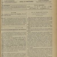 0563 - Page 557 - Avis / Sommaire / Séance de la Société médicale des hôpitaux. M. Béclère : Ectopie du côlon transverse venant, à certains moments, s'interposer entre le foie et le diaphragme / Sur un champignon parasite dans les affections cancéreuses ; par M. Chevalier